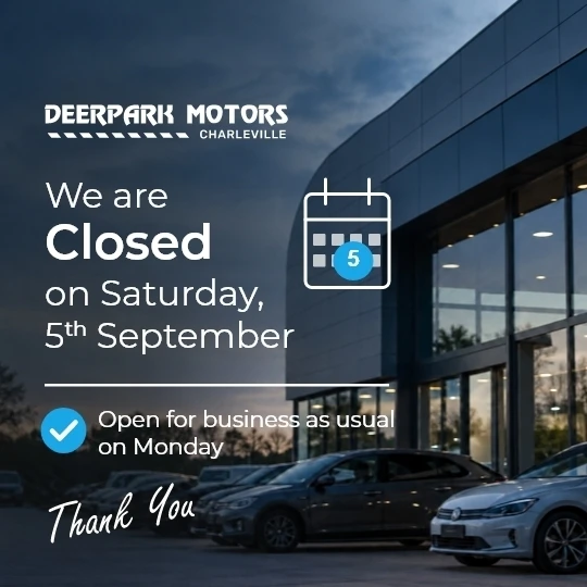 Closed on Saturday, 5th September