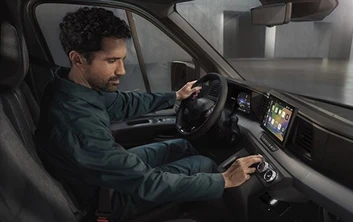 Comfortable and practical cockpit