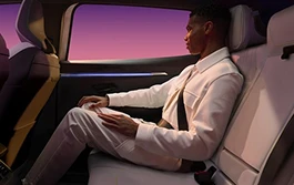 Welcoming and comfortable rear seating